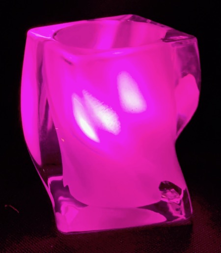 photophore en verre